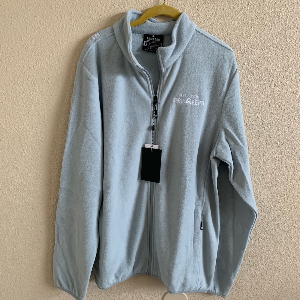 RAWGEAR Fleece Mock Neck Jacket NWT Size: L🌴